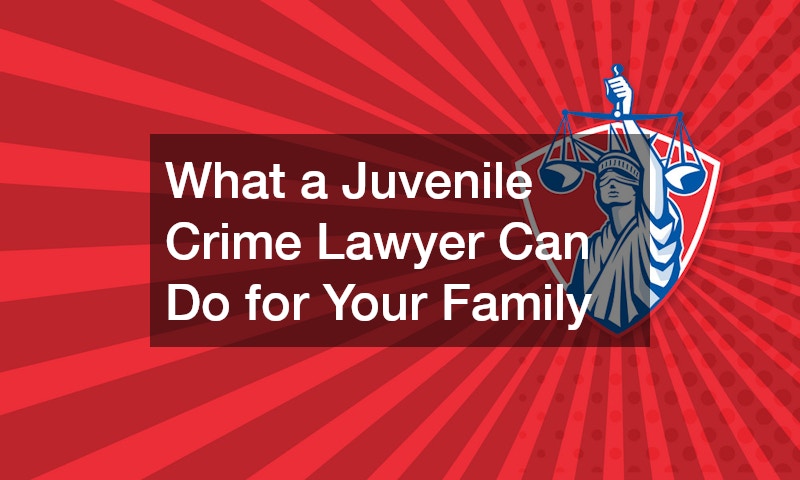 What a Juvenile Crime Lawyer Can Do for Your Family